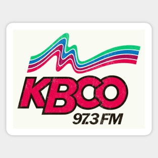 KBCO Boulder -- 70s Radio Station Sticker